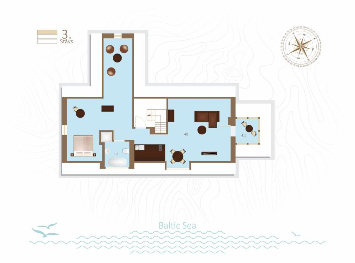 Villa Gaida Saulkrasti Kültér fotó